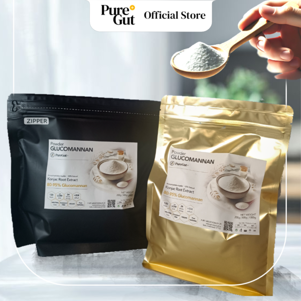 PureGut+ Pure Glucomannan Powder 1000gr - Export Quality - Image 2