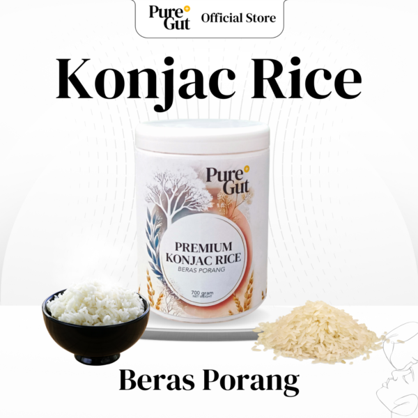 Beras Porang PureGut + Premium Konjac Rice 700gram - Image 2